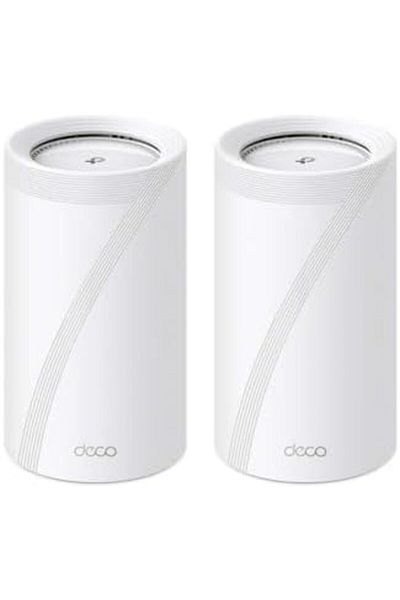 TP-LINK Wi-Fi 7 Deco BE85(2-pack) Mesh Wi-Fi System, White