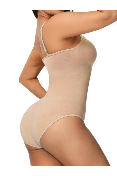 MİSTİRİK Țesătură tricotată Mamey Structură de recuperare cu închidere cu capse Culoare piele7