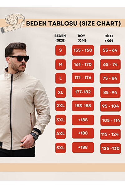 ixir Сезонні чоловічі куртки та піджаки з вишивкою, кремові