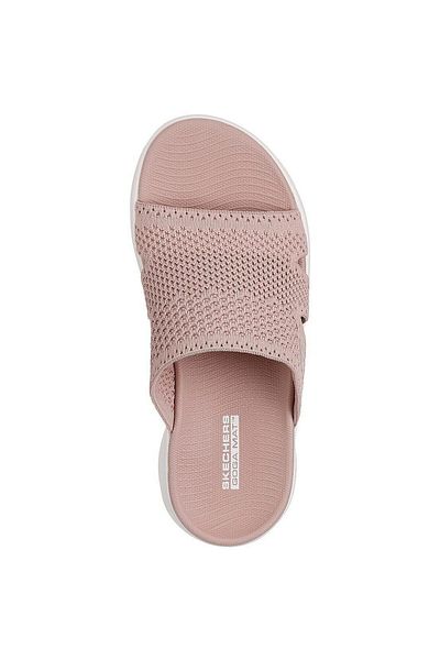 SKECHERS Sandály Skechers Go Walk Flex Sandal, růžové, dámské