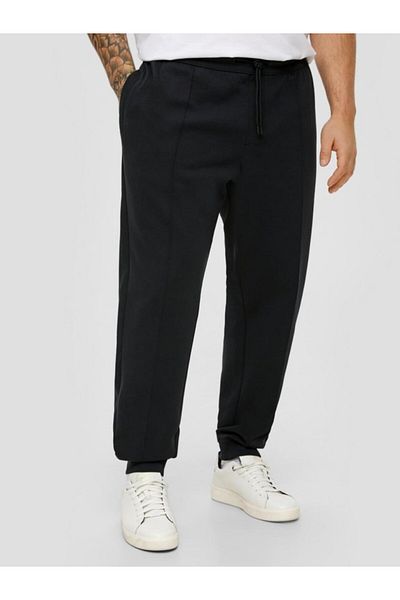 s.Oliver Sports pants, men's big sizes, Detroit, Regular fit, s.Oliver Big Sizes, Black