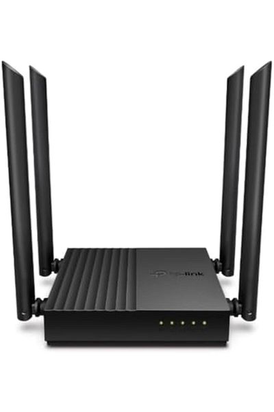 TP-LINK TP-Link Archer C64 AC1200 Dual Band Wi-Fi Router, Black