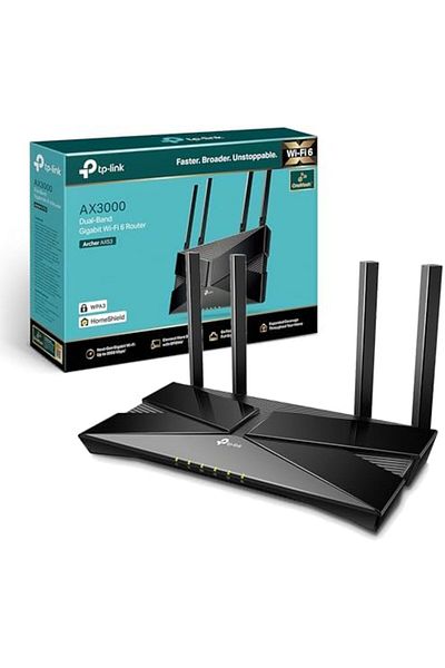 TP-LINK TP-Link Archer AX53 Wi-Fi 6 OneMesh AX3000 Mbps Gigabit Router, Black