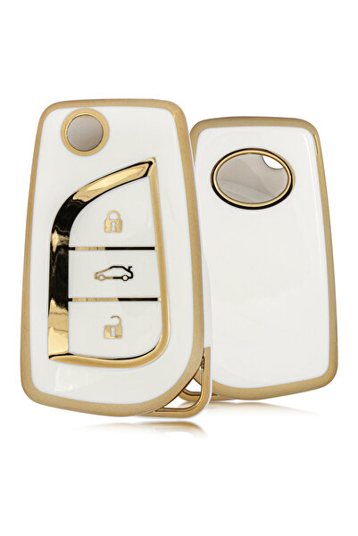 Rem Anahtar Oto Elektronik Anahtar Corolla Avensis 3 Button Switch Nano Switc...