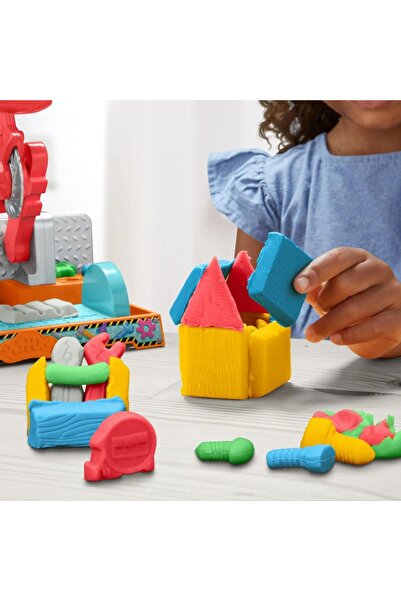 Play Doh Play-Doh Damga ve Testere Aleti Tezgahı F9141