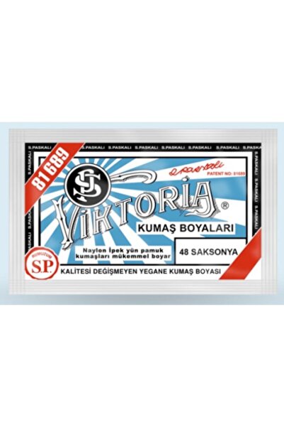 Viktoria Kumaş Boyası Saksonya No:48