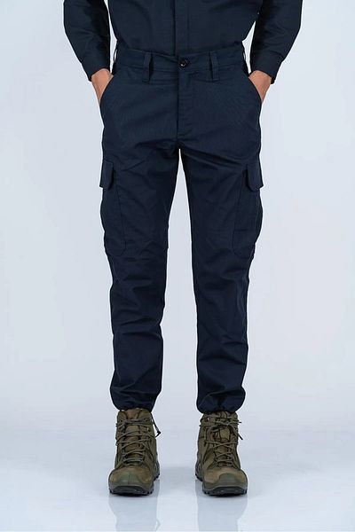 COMBAT Παντελόνι Tactical Outdoor Ripstop Πολυάριθμων Τσεπών Cargo Ναυτικό Μπλε - 509