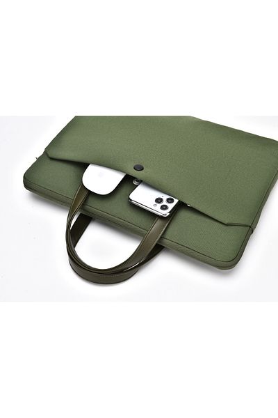 Helix - Heli Bag 15.6 Inch All in One Laptop Bag with Multiple Compartments Green