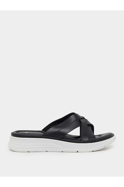 Styli Cross Strap Platform Sandals