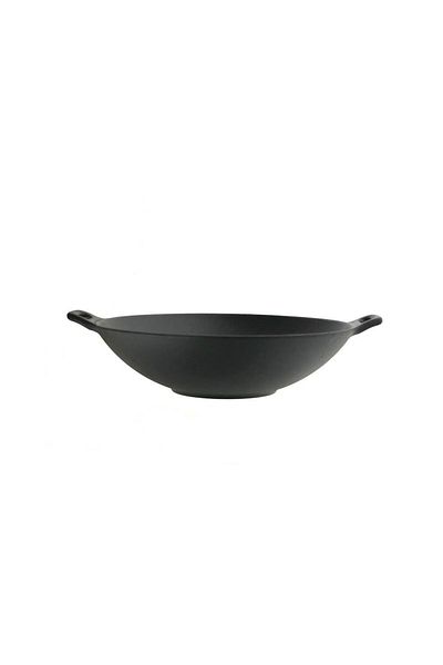 MPLCO Vietnamská wok panvica, čistá liatina, 30 cm