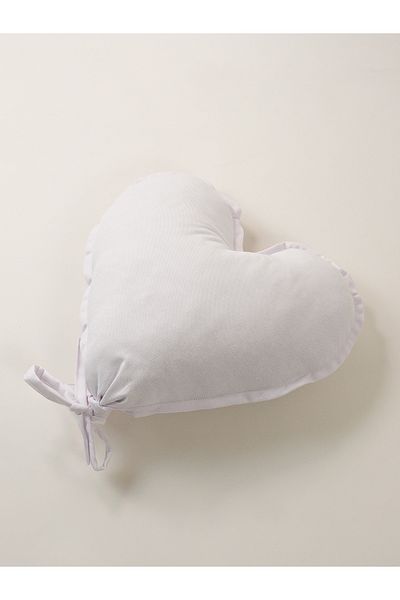 Galia Tasarım Pernă Balon Inimă – Albă – 43x45 cm
