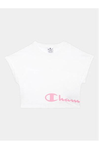 Champion Girl T-shirt and shorts set 404624 White