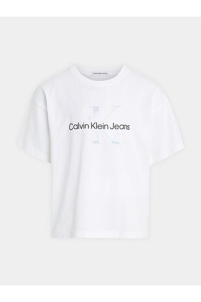 Calvin Klein Jeans Tricou pentru fete IG0IG02434 Alb
