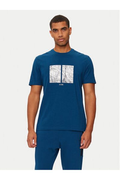 BOSS Tricou bărbătesc 50532427 albastru