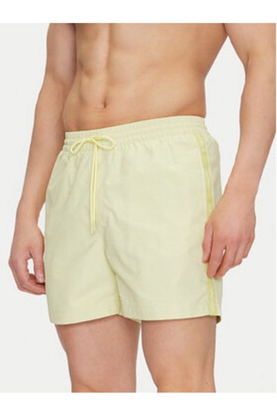 Calvin Klein swimwear Men's Swim Shorts KM0KM01109 Yellow