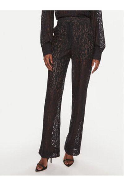 Bruuns Bazaar Pantaloni din material textil pentru femei BBW3779 bleumarin