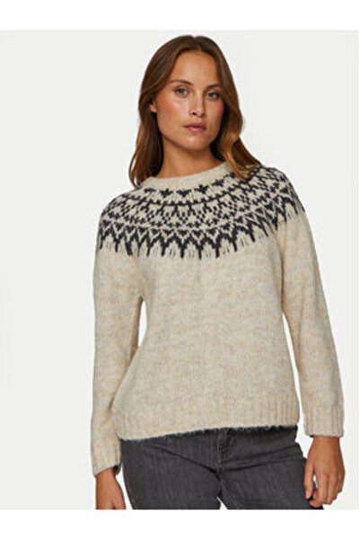 VILA vila Women's Sweater 14098853 Beige