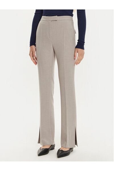 BOSS Women's Fabric Trousers 50518860 Gray