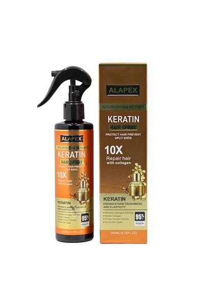 OEM Spray pentru reparare rapidă și protecție a părului cu Keratină și Colagen, 250 ML