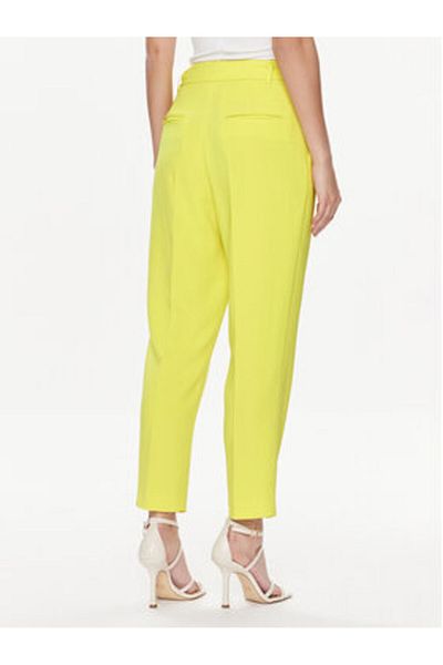 BOSS Women's Fabric Trousers 50490037 Yellow