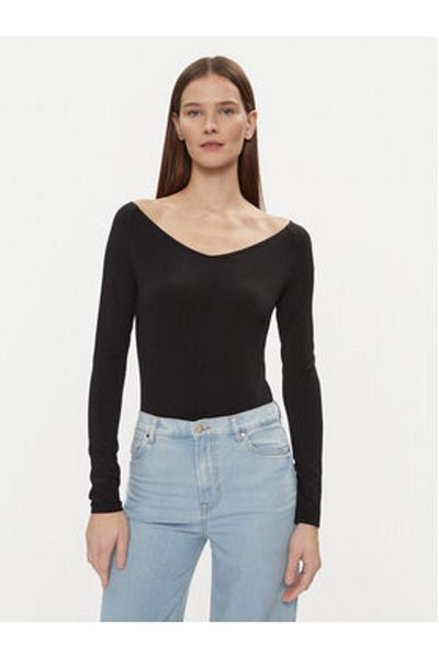 BOSS Bluză de damă 50508084 Negru