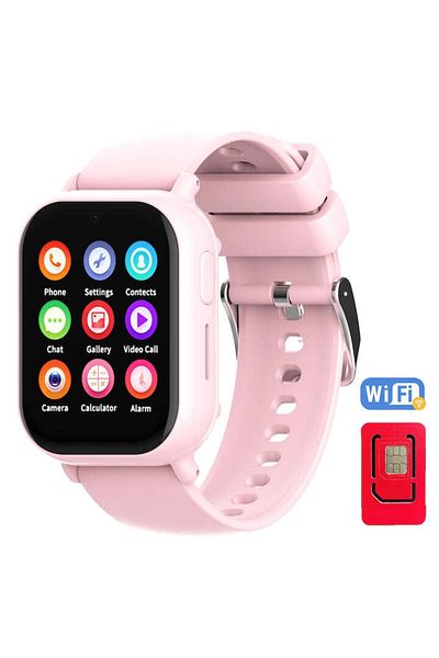 Techone Kids GPS Smartwatch with Location and Phone Techone Tiny GPS, Pink - New Product