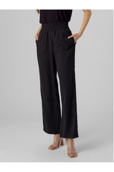 Vero Moda vero moda Women's Fabric Trousers 10278926 Black