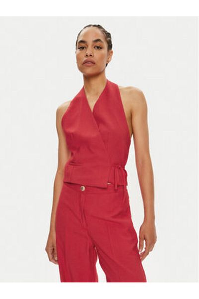 Vicolo Women's Vest TB1429 Red