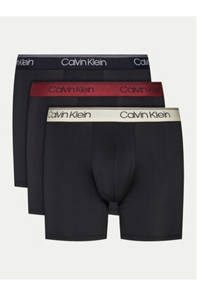 Calvin Klein Set de 3 boxeri pentru bărbați Calvin Klein Underwear 000NB2570A Negru