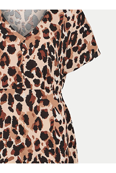 VILA vila Women's Casual Dress 14089472 Brown