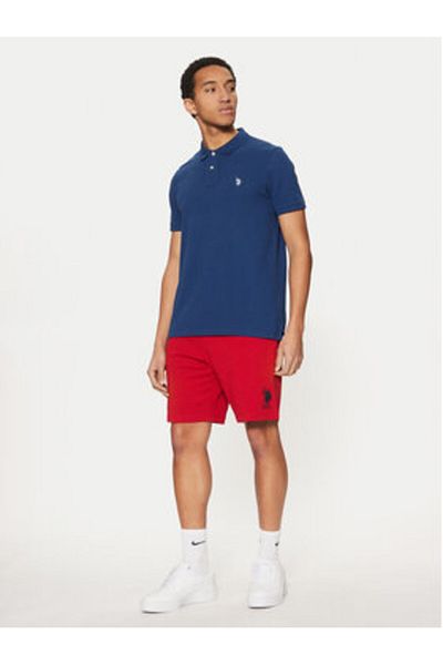 U.S. Polo Assn. us polo assn Men's Sports Shorts MUP3355 Red