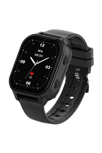 Techone Kids Gps Smartwatch With Location And Phone Kt19t, Black