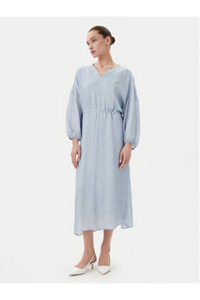 Bruuns Bazaar Rochie de vară pentru femei BBW4441 albastră