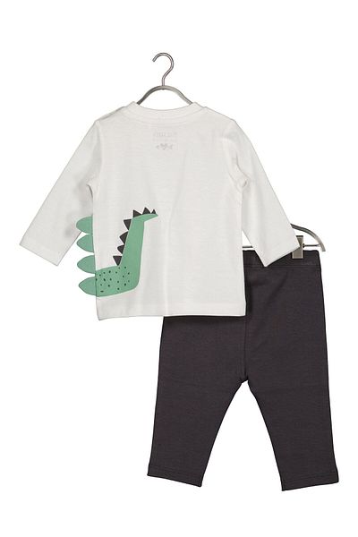 Blue Seven Boy Set Bodysuit and Pants 422190 X White