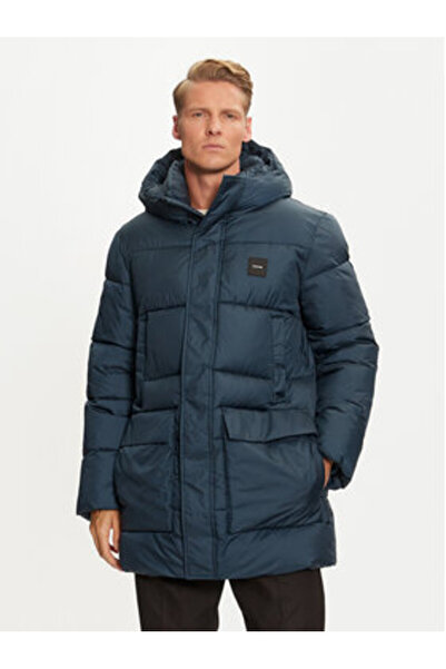 Calvin Klein Haină de iarnă pentru bărbați K10K113465 albastră