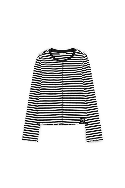 Coccodrillo Bluză pentru fete WC5143101RGJ Alb, Negru