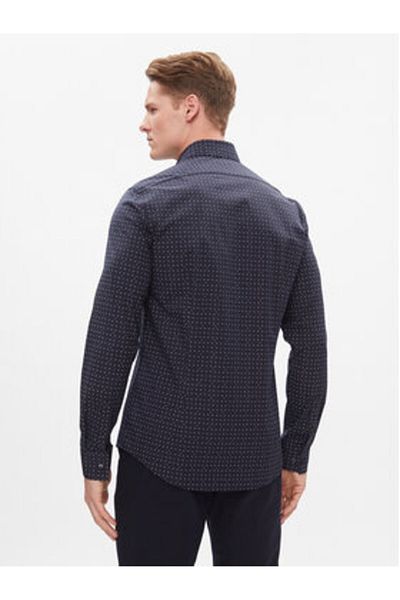 Calvin Klein Cămașă bărbătească K10K112298 Albastru marin