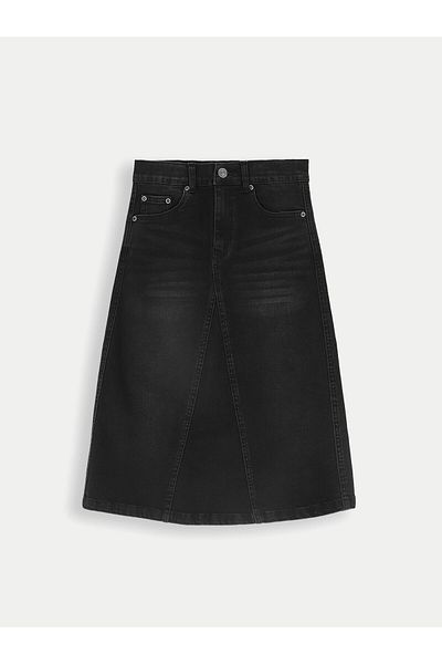 Coccodrillo Fustă din denim pentru fete ZC4124102CGJ Negru