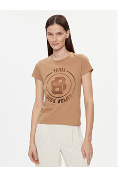 BOSS Tricou damă 50514738 bej