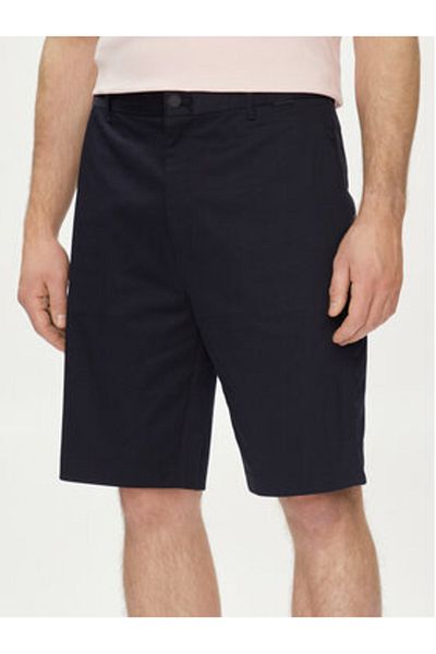 Calvin Klein Pantaloni scurți din material pentru bărbați Calvin Klein K10K112831 Bleumarin