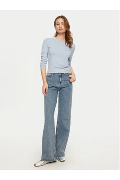 Calvin Klein Bluză de damă K20K208031 Albastru deschis
