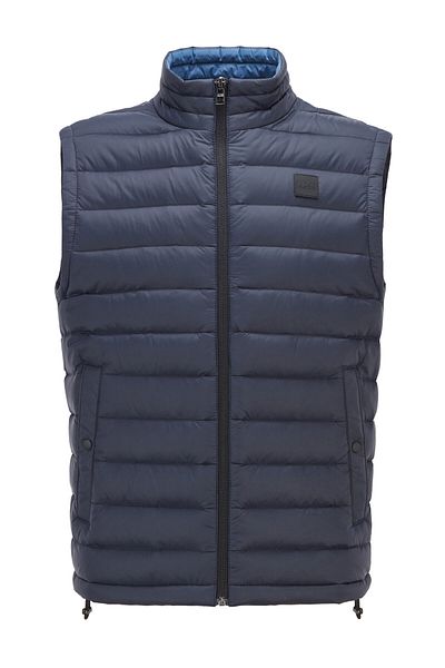 BOSS Men's Vest 50448705 Navy Blue