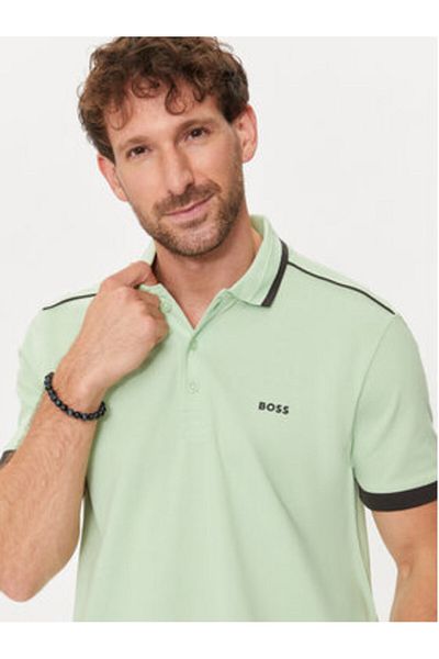 BOSS Tricou polo pentru bărbați boss 50512995 verde