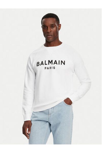 BALMAIN Hanorac bărbătesc DH1JQ005BB65 Alb