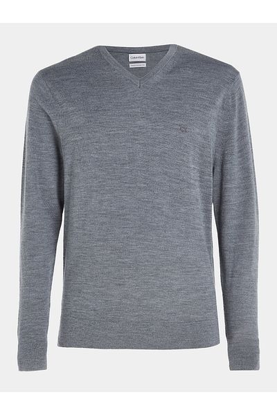 Calvin Klein Men's Sweater K10K110423 Gray