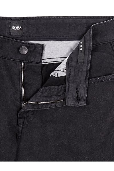 BOSS Men's Fabric Trousers 50435156 Black