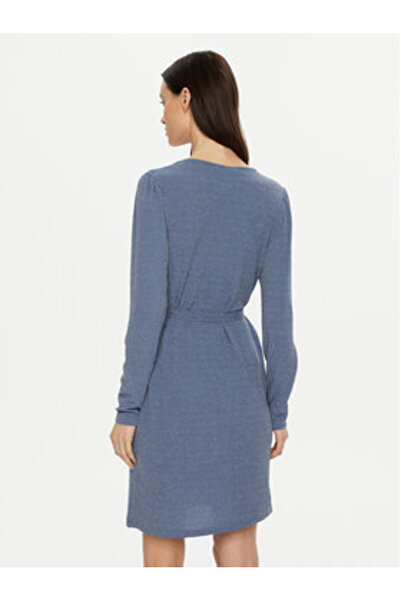 VILA vila Rochie tricotată pentru femei 14100741 Albastru deschis