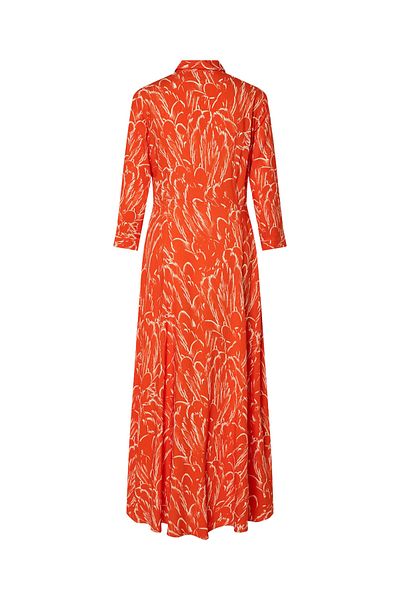 YAS Women's Shirt Dress 26022663 Orange