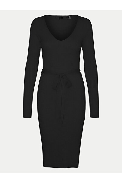 Vero Moda Women's Knitted Dress 10309320 Black