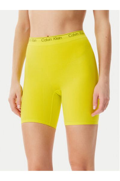Calvin Klein lenjerie intimă pantaloni scurți sport pentru femei LV00QF8324 galbeni
